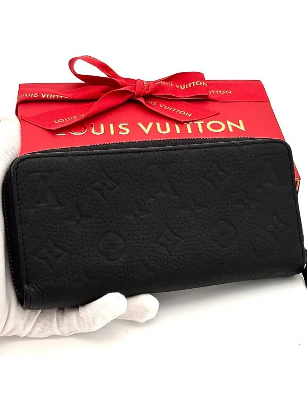 Louis Vuitton Wallet Zippy Horizontal Black